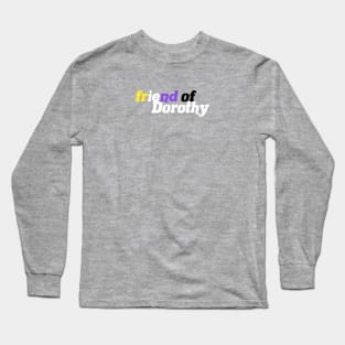 Wizard of Oz - Non-Binary Pride Long Sleeve T-Shirt